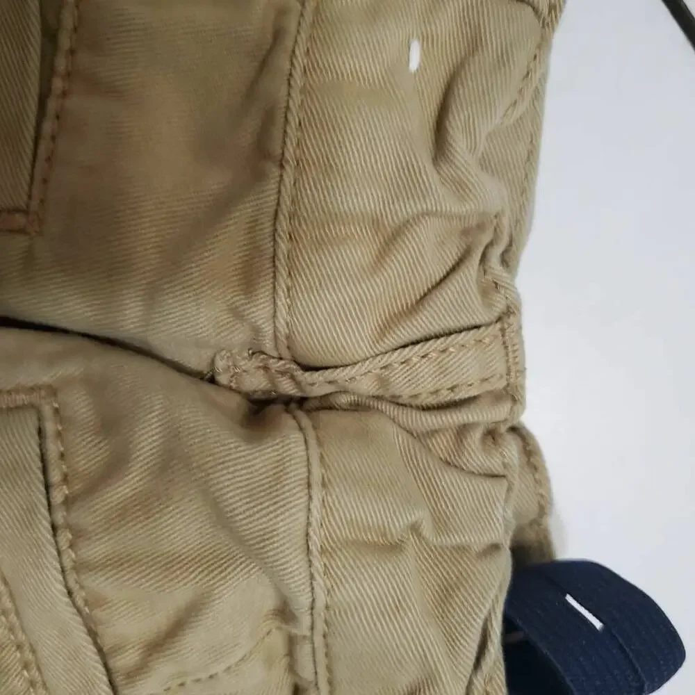 The Childrens Place Bottoms Boy 4 Chino Shorts Brown Flat Front Adjustable Waist